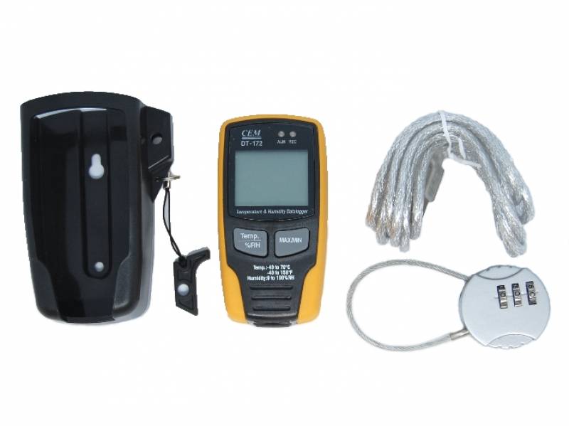 Accessoires appareil de mesure d'humidité - Thermo-hygromètre enregistreur compact DT 172