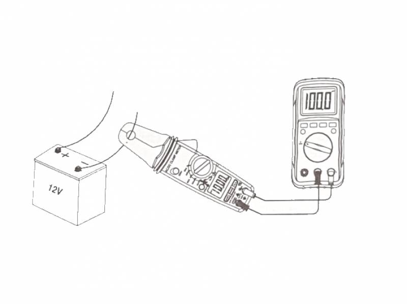 Application outil de mesure électrique - Pince ampèremétrique DT 337