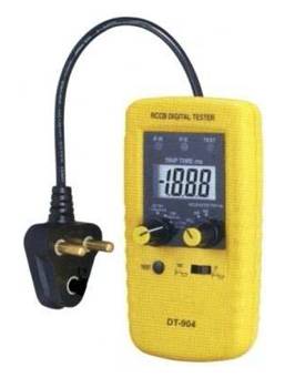 Vente instrument de mesure - Testeur de disjoncteurs différentiels et de prises - DT 904
