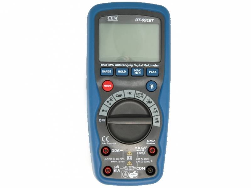 Vente mesure électrique - Multimètre DT 9918 T