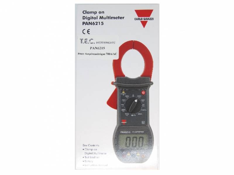Vente pack appareil de mesure électrique - Pince ampèremétrique PAN 6215 