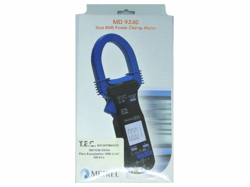 Vente pack instrument de mesure électrique - Pince ampèremétrique MD 9240 TRMS