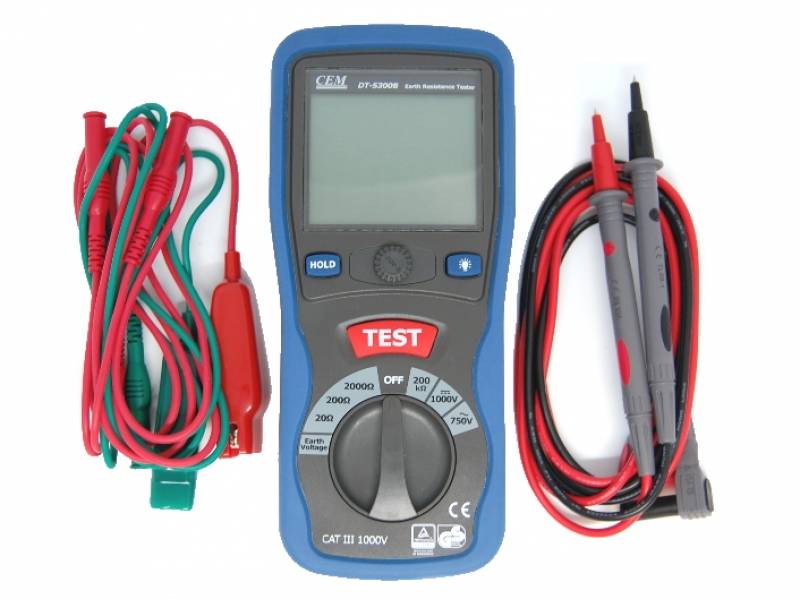 Vente appareil de mesure électrique et accessoires - Testeur de terre SIOUX 5300
