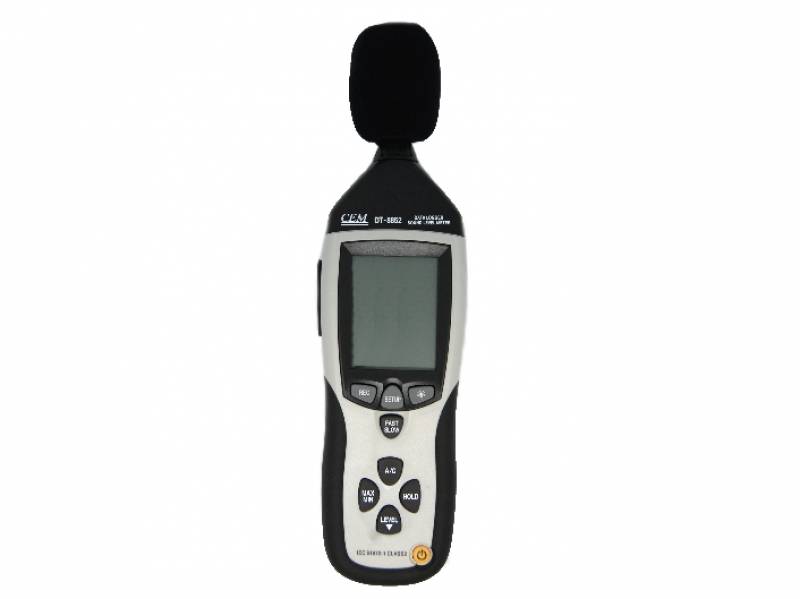 Vente instrument de mesure sonore - Sonomètre digital enregistreur TEC 1352 8852