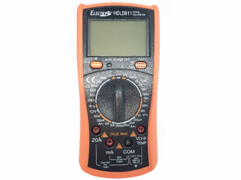 Multimètre digital - TEC 911, appareil de mesure électrique complet