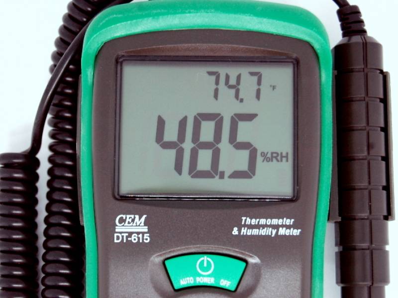 Vente appareil de mesure physique - Thermo hygromètre un large écran LCD pour faciliter la lisibilité des des résultats