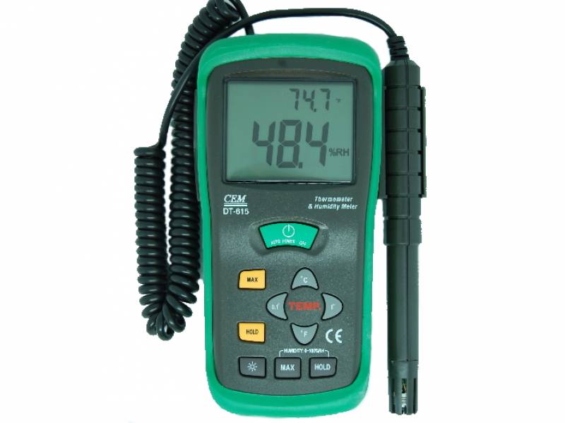 Vente appareil de mesure physique - Thermo hygromètre avec fonction thermomètre type 