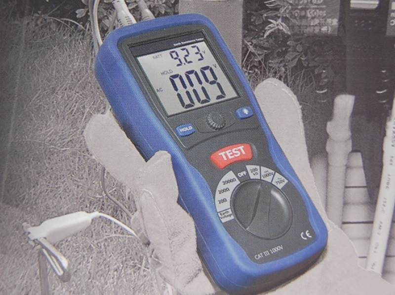 Application instrument de mesure électrique - Testeur de terre SIOUX 5300